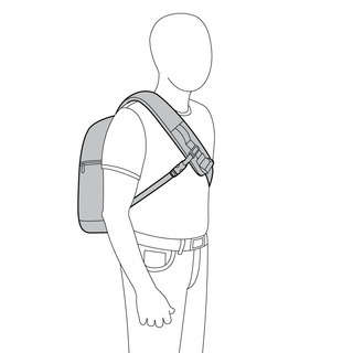 Add extra support to the Agile by connecting the under arm strap during longer durations