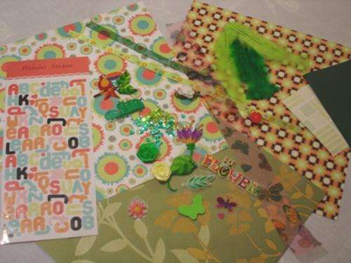 Butterflies and Nature Scrapbook Kit (Special Shipping Offer)