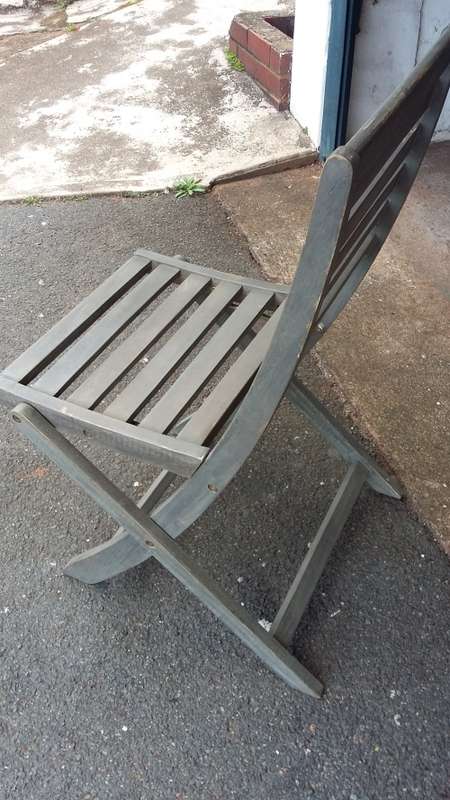 10 Piece Wooden Patio Chair Set