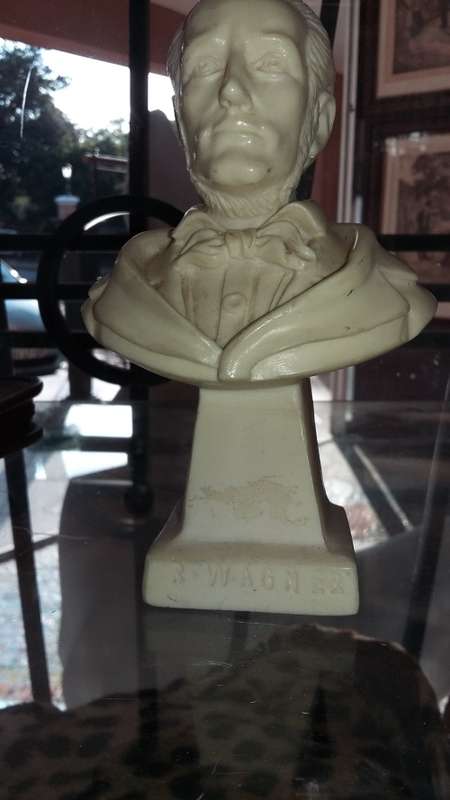 Bust of R WAGNER - German Composer