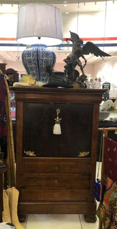 19thC Antique Secretaire Bureau