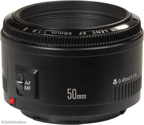 Canon 50mm F1.8 Mark II - New