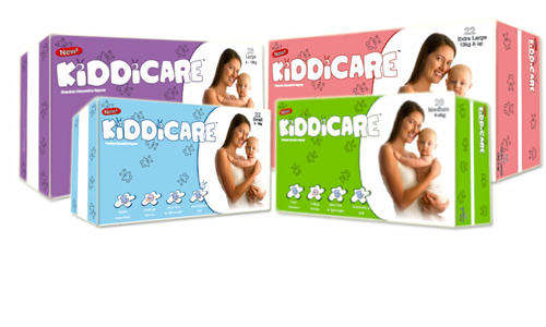 Try Before you Buy? Kiddicare Premium Baby Nappies 4 Pack Sample Pack
