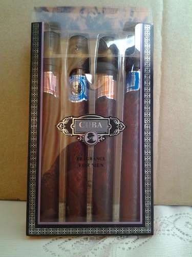 New cuban cigar shaped perfumes