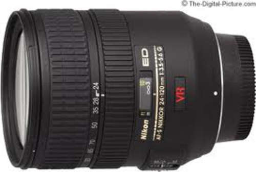 Nikon  24-120mm 3.5-5.6 af-s VR lens