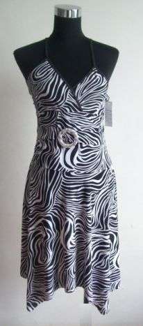 Striped Stretch Dress - size 38