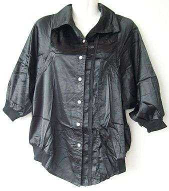 Elegant Ladies' Satin Blouse : size 38