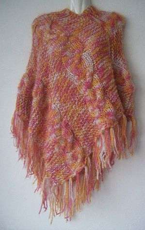 KNIT  PONCHO