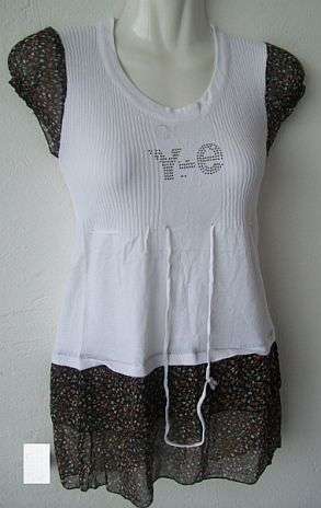 Elegant  Floral Top- Size 34/36 (To clear!)