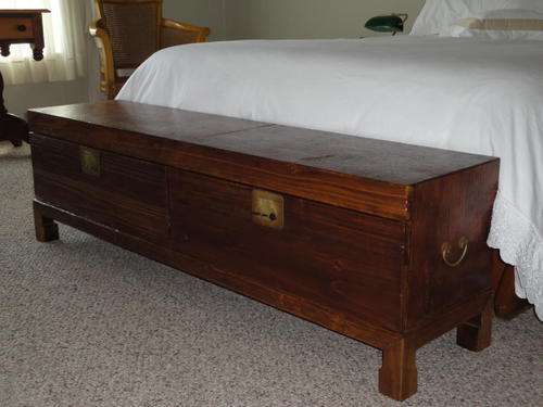 Bed End (Chinese Elm Wood)