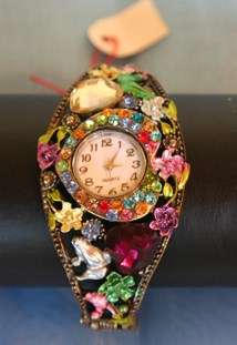 Ladies bracelet accessory watch