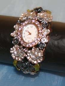 Ladies bracelet accessory watch