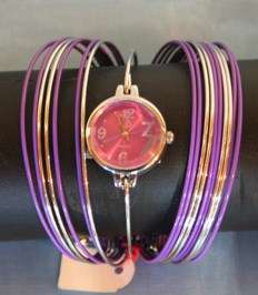 Ladies brangle accessory watch