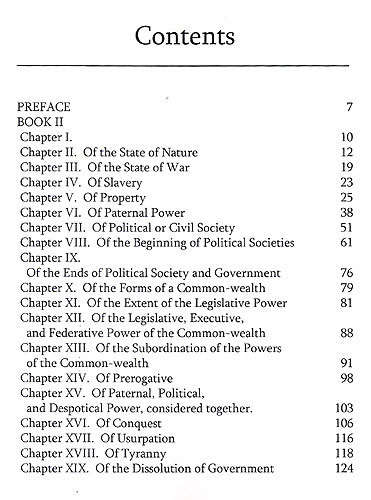 The Two Treaties of Government -- John Locke