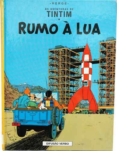 AS AVENTURAS DE TINTIM - RUMO A LUA -- Herge (TINTIN in Spanish)