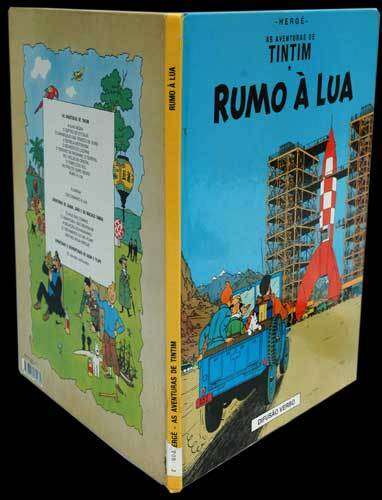 AS AVENTURAS DE TINTIM - RUMO A LUA -- Herge (TINTIN in Spanish)