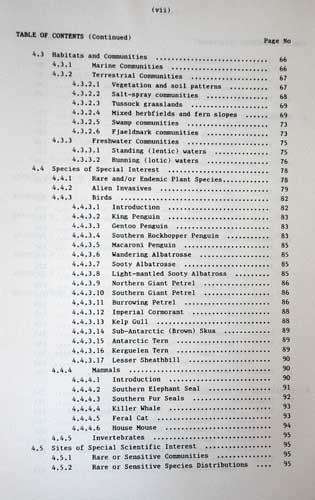 An Environmental Impact Assessment of a Proposed Emergency Landing Facility on Marion Island - 1987
