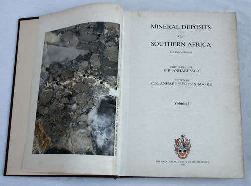 Mineral Deposits of Southern Africa (in 2 volumes)  -- Anhaeusser