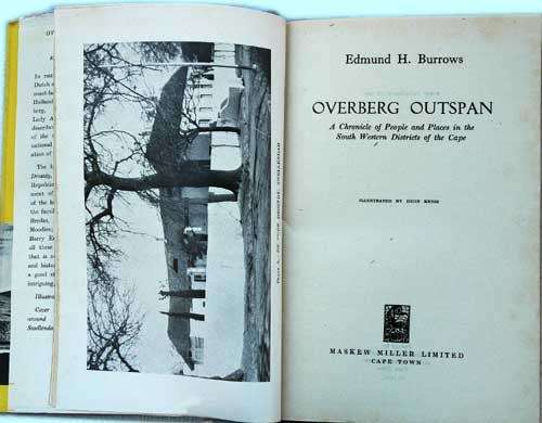 OVERBERG OUTSPAN -- Edmund H. Burrows