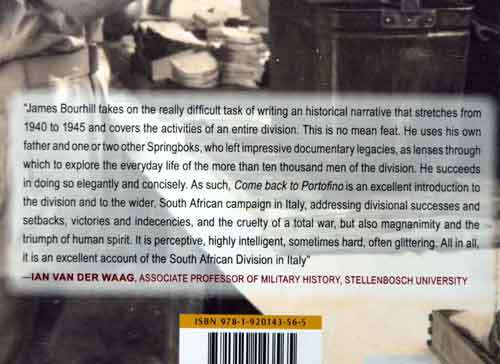 Come back to Portofino. Through Italy With The 6th South African Armoured Division -- James Bourhill