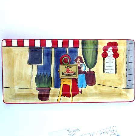 Shown with a match box.