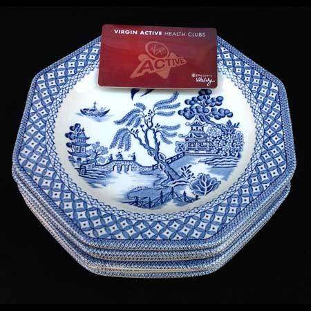 Cake plates.
