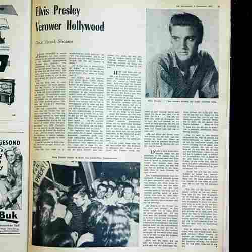 Elvis Presley artikel.