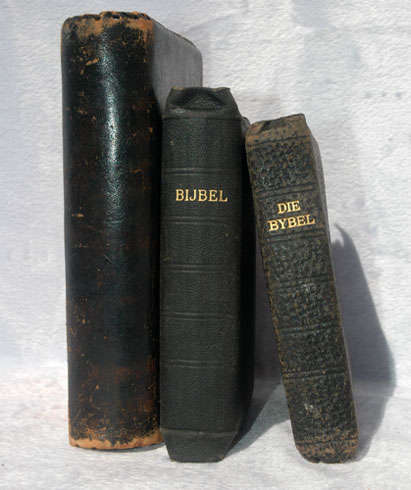 3 OLD BIBLES