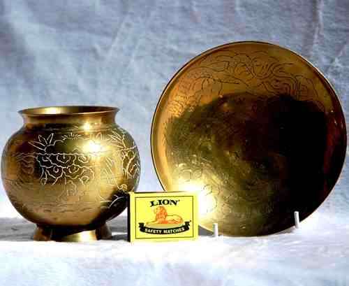 Image of vase & bowl