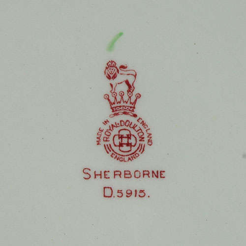 The Royal Doulton markings
