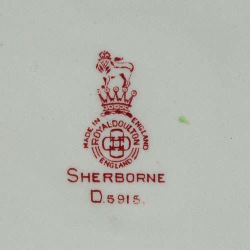 The Royal Doulton markings