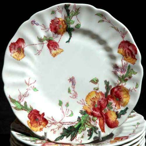 ROYAL DOULTON SHERBORNE PATTERN (D5915). CAKE PLATE. (18 cm). 11 Available.