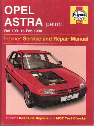 OPEL ASTRA. Haynes Service and Repair Manual.