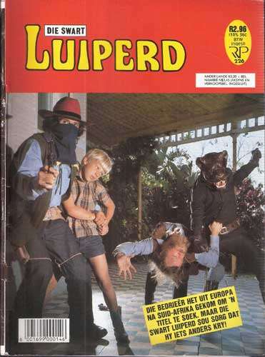 DIE SWART LUIPERD - 226   fotoboek / fotoverhaal boek A4 Grootte