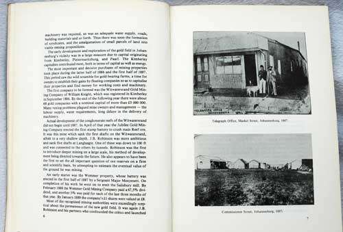 GUIDEBOOK TO SITES OF GEOLOGICAL AND MINING INTEREST ON THE CENTRAL WITWATERSRAND & Map