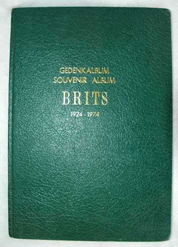 Gedenkalbum Souvenir Album BRITS 1924 - 1974