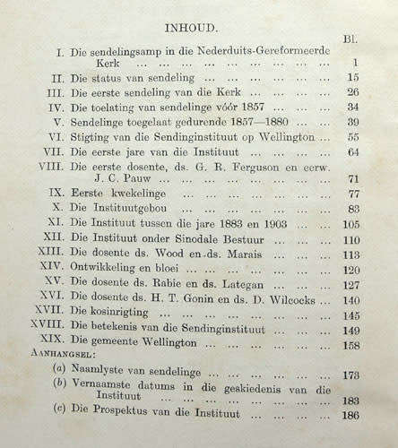 Kruisgesante in Suid-Afrika - Sendingsinstituut  op Wellington 1877-1927 -- A. Dreyer
