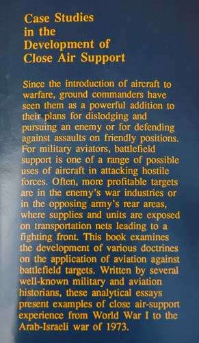 Case Studies in the Development of Close Air Support -- Benjamin Franklin Cooling