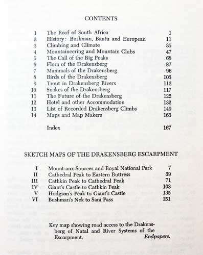THE DRAKENSBERG OF NATAL -- Doyle P. Liebenberg