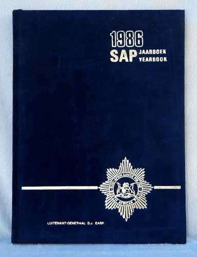 SAP Jaarboek 1986  (presented to CAF Luit-Gen D.J. Earp)
