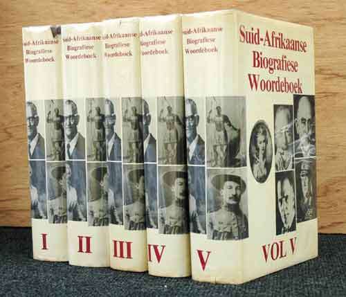 Suid-Afrikaanse Biografiese Woordeboek vol I-5