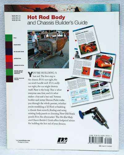 HOT ROD BODY AND CHASSIS BUILDER'S GUIDE  -- Dennis W. Parks