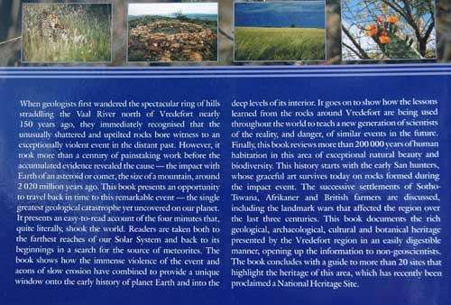The Vredefort Structure. Meteorite Impact! The Danger from Space and South Africas Mega-Impact.  W