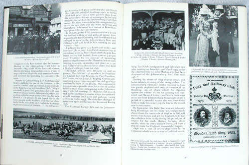 THEY RACED TO WIN 1797-1979: A History of racing in South Africa  --  Jean Jaffee
