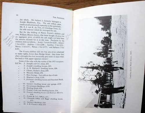 Jansenville -  Yesterday and Today -- Sid Fourie