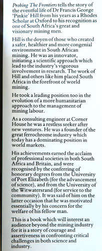 Probing the Frontiers - The Story of Pinkie Hill  -- John Lang