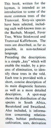 Sixty-Six Transvaal Trees -- B. de Winter, Mayda de Winter, D.J.B. Killick