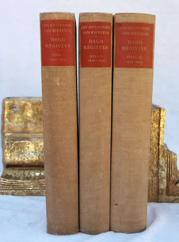 Daghregister Gehouden by den Ooppercoopman Jan Anthonisz van Riebeeck