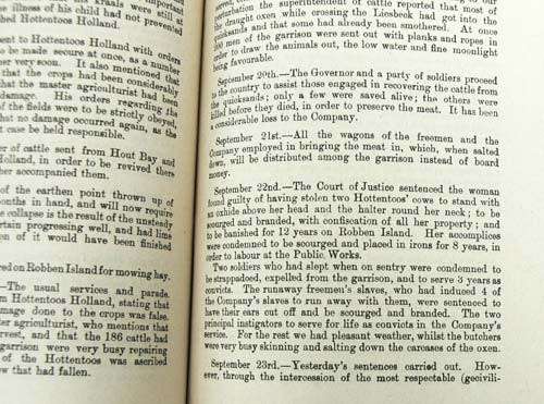 The Cape of Good Hope Journal 1671 - 1676