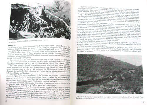 Pioneers of the Lowveld -- Hans Bornman (Signed)